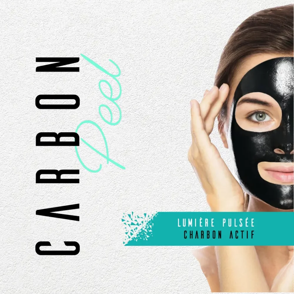 Carbon peel Soin Carbon peel charbon actif epaignes